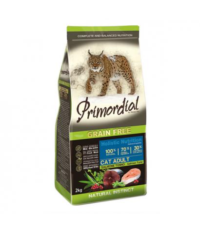 Корм для кошек Primordial Adult Cat Holistic Salmon Tuna Grain Free