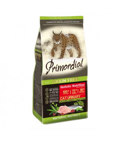 Корм для кошек Primordial Adult Cat Holistic Urinary Turkey Herring Grain Free