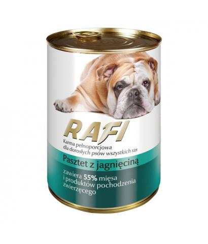 Корм для собак Rafi — паштет с ягнёнком
