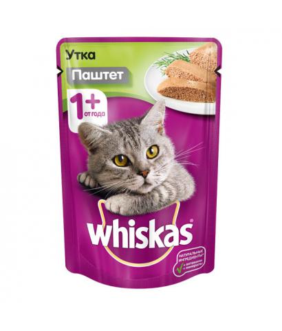 Корм для кошек Whiskas — «Паштет с уткой»
