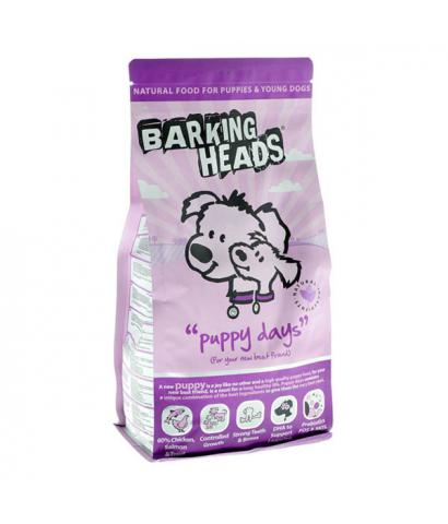 Новая упаковка корма Barking Heads Puppy Days Chicken & Salmon