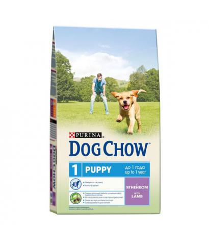 Корм Purina Dog Chow Puppy с ягнёнком для щенков