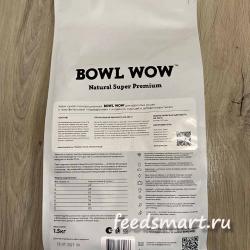 Сухой полнорационный корм «Боул Вау» для взрослых кошек с чувствительным пищеварением