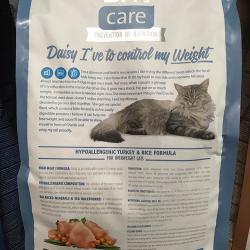 Фото гипоаллергенного корма Брит Кеа Дейзи с индейкой и рисом для кошек с избыточным весом