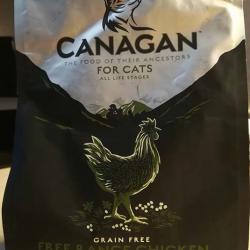 Фото упаковки корма Canagan Cat Free Range Chicken with Sweet Potato, Vegetables & Botanicals Grain Free