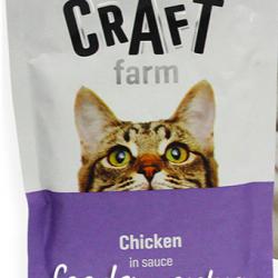 Крафт Фарм курица в соусе для котят