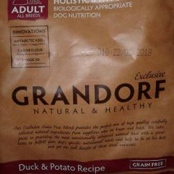 Grandorf Adult Dog All Breeds Duck & Potato Hypoallergenic Grain Free