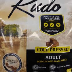 Фото мешка сухого беззернового полнорационного корма «Кудо» для взрослых собак средних и крупных пород