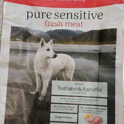 Фото корма Mera Pure Sensitive Adult Dog Turkey & Potato Grain Free