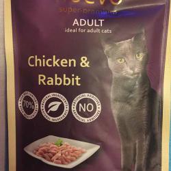 Nuevo Adult Cat Chicken & Rabbit