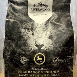 Riverwood Cat Sterilised Free Range Venison & Lamb with Wild Boar Grain Free