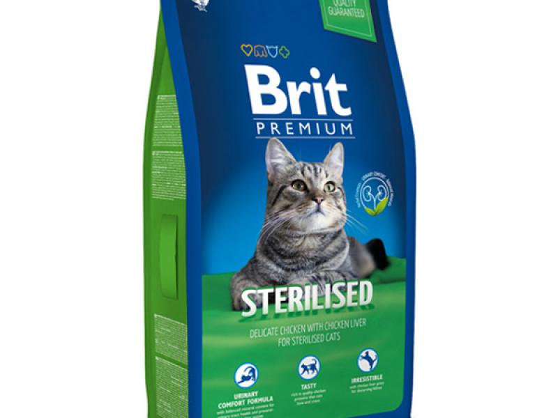 Для кошек корм brit premium cat sterilized thumbnail