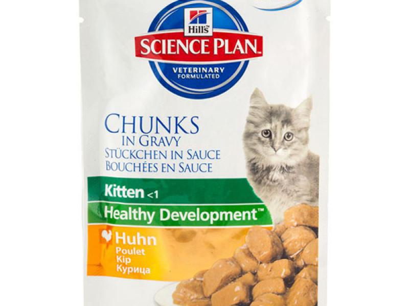 Хиллс с курицей для кошек. Hill's Science Plan. Hills пауч. Hill’s Science Plan healthy Development. Влажный корм для кошек Solence Plan.